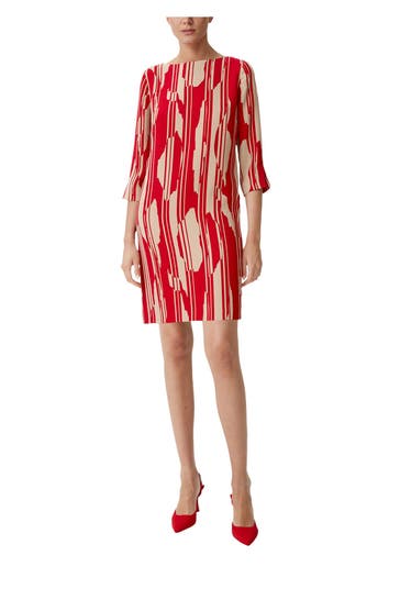 COMMA, Kleid gemustert