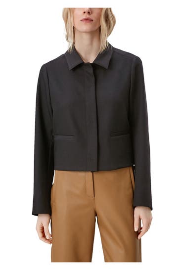 S.OLIVER BLACK LABEL Kurzblazer schwarz