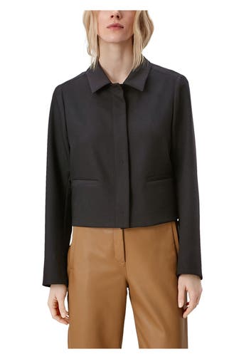 S.OLIVER BLACK LABEL Kurzblazer schwarz