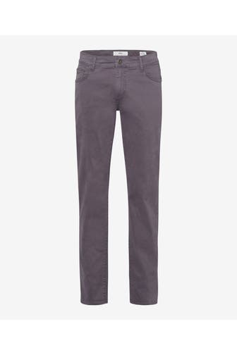 BRAX Stoffhose grau straight fit
