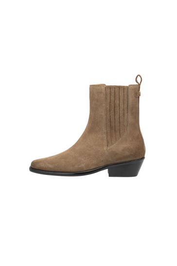JOOP! Chelsea-Boots 'Velluto' greige