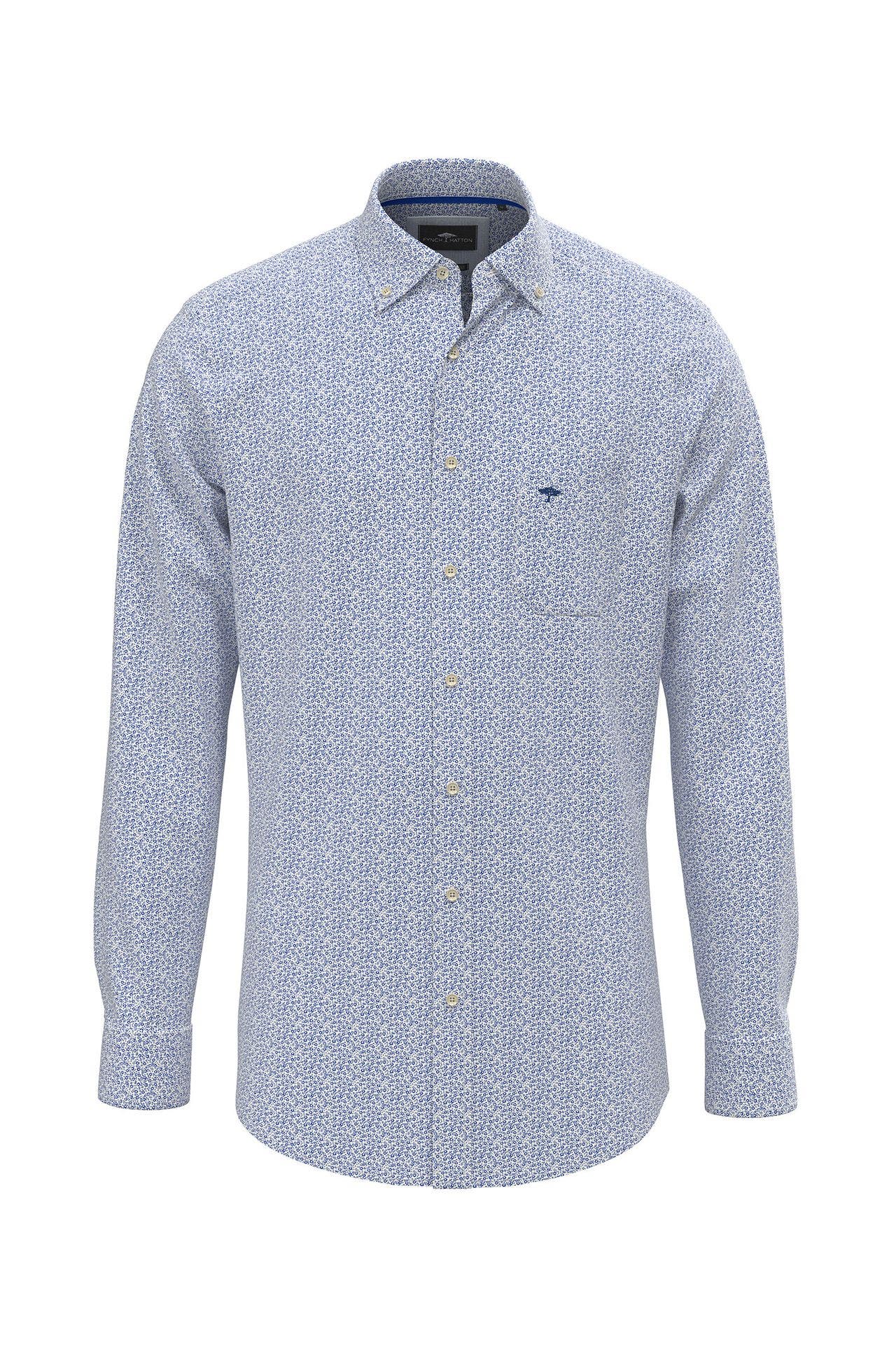 FYNCH-HATTON Casual-Hemd azurblau, Bild 1