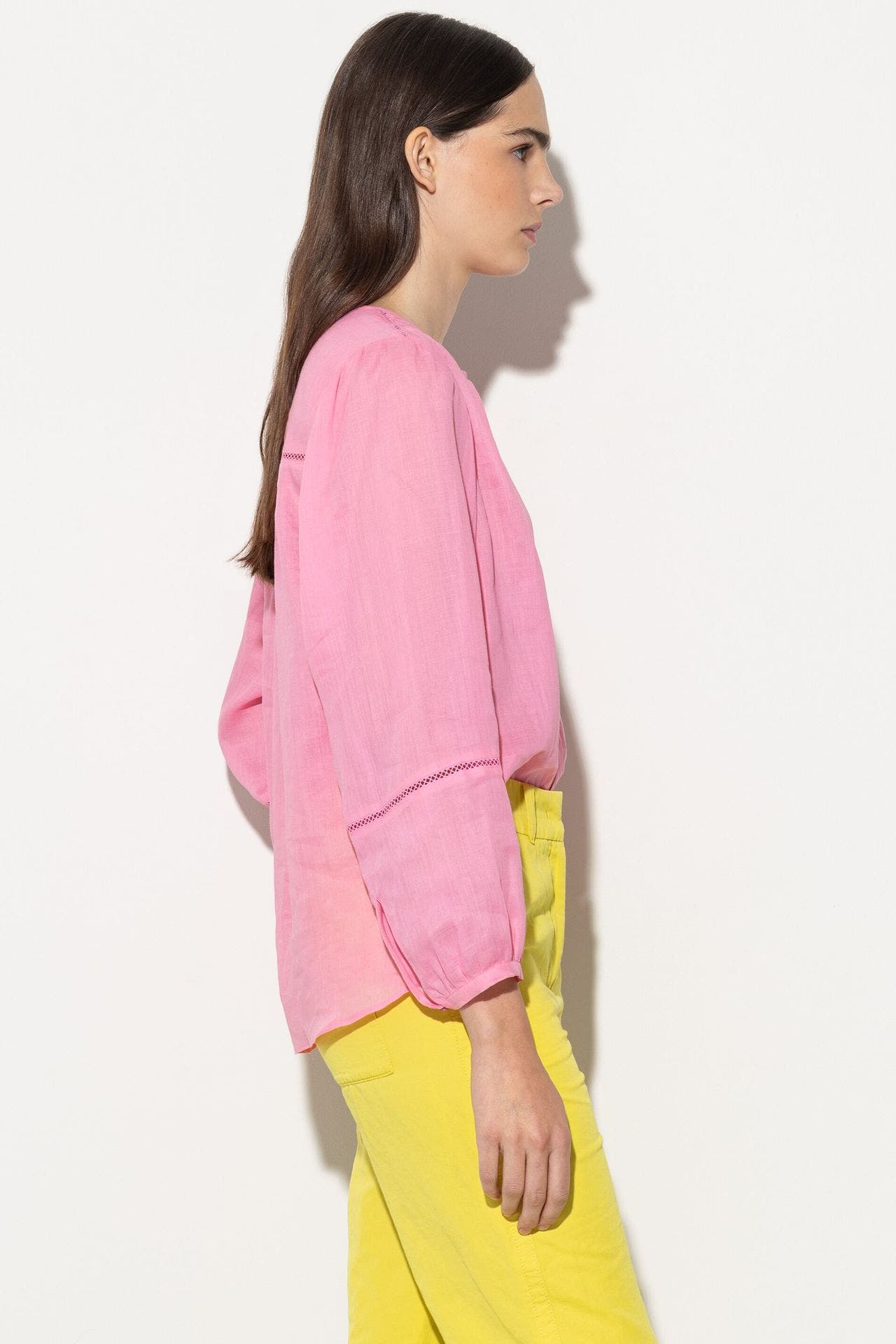 LUISA CERANO Blusenshirt rosa, Bild 1