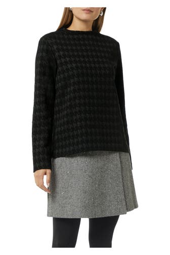 COMMA, Sweatshirt schwarz