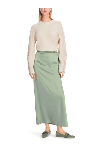 MARC CAIN Maxirock graugrün