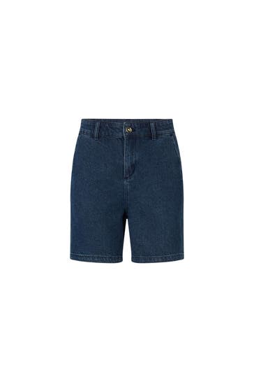 JOOP! Short Jeans-Shorts in Denim Blue blau Straight