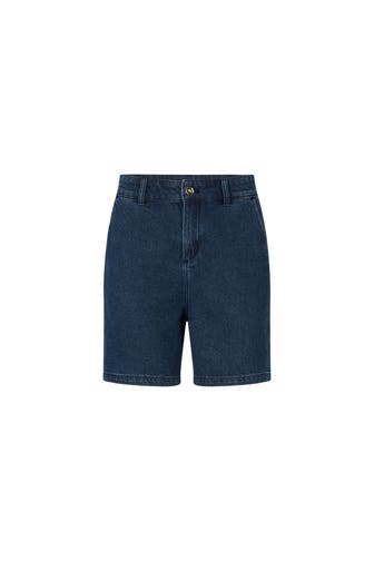 JOOP! Short Jeans-Shorts in Denim Blue blau Straight