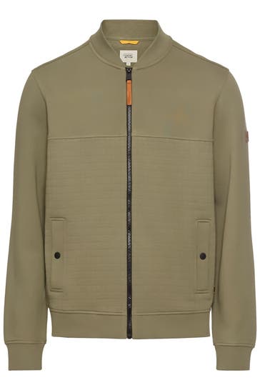 CAMEL ACTIVE Sweatjacke oliv
