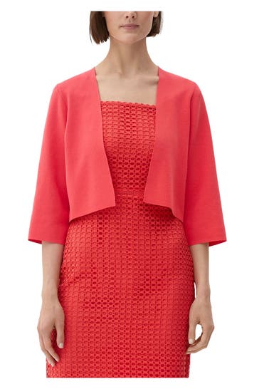 S.OLIVER BLACK LABEL Strickjacke fuchsia