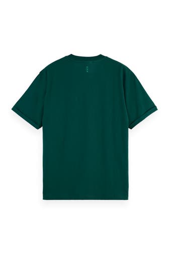 SCOTCH & SODA T-Shirt dunkelgrün