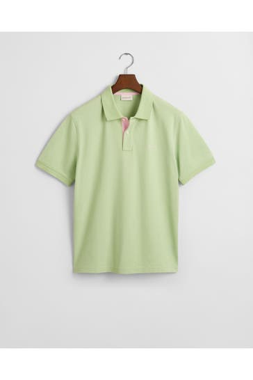 GANT Polo-Shirt hellgrün