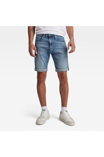 G-STAR - Jeansshorts '3301' blau