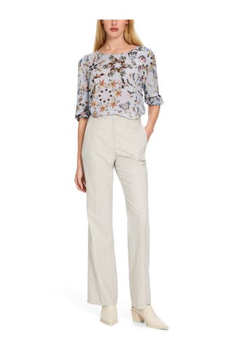 MARC CAIN Blusenshirt gemustert