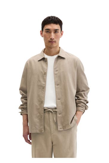 MARC O'POLO Overshirt greige