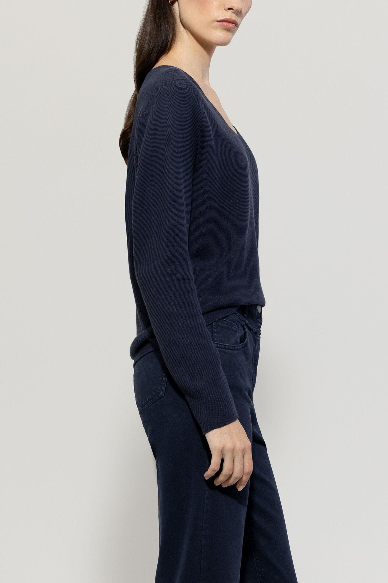 LUISA CERANO Strickpullover nachtblau, Bild 1