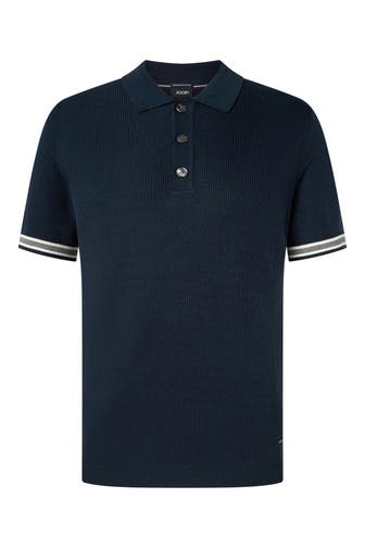 JOOP! Strick-Polo dunkelblau