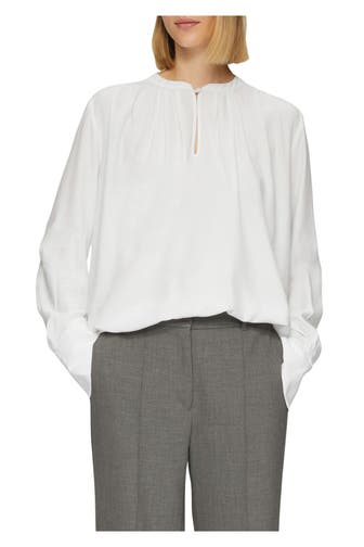S.OLIVER BLACK LABEL Business-Bluse weiß