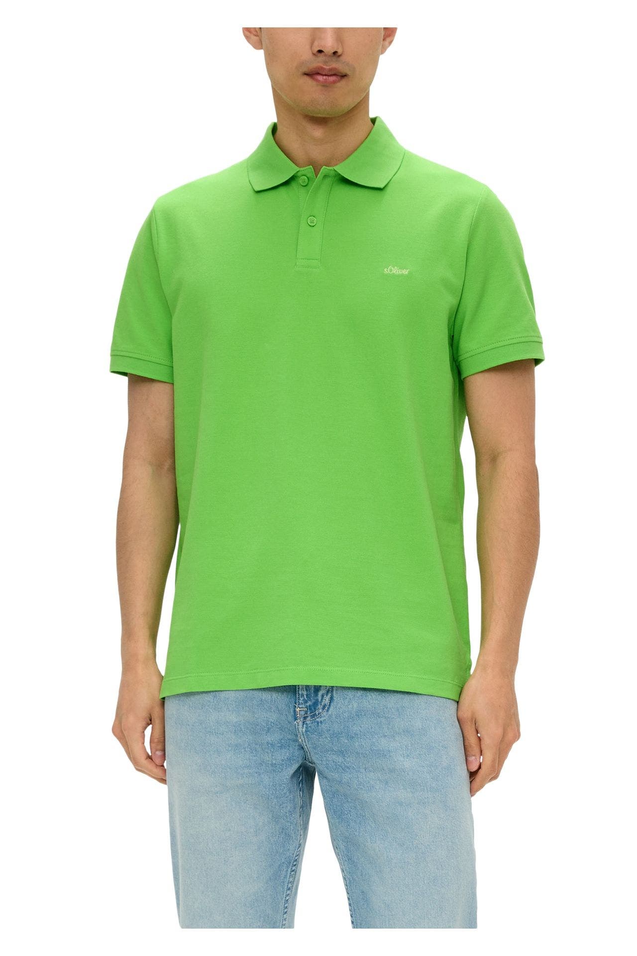 S.OLIVER Polo-Shirt apfelgrün, Bild 1
