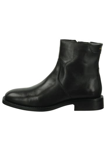 GANT Leder-Stiefeletten 'Fayy' schwarz