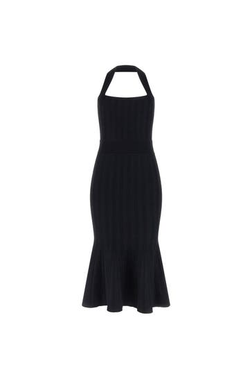 GUESS Strickkleid schwarz