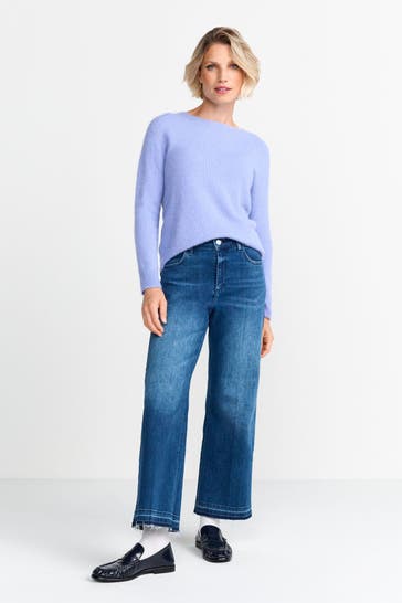 RICH & ROYAL Strickpullover flieder