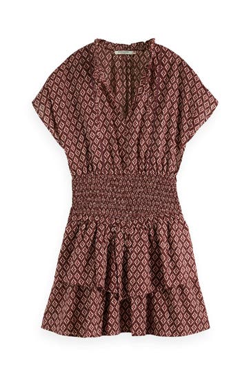 SCOTCH & SODA Minikleid gemustert