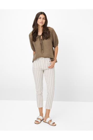 BRAX Stoffhose gestreift