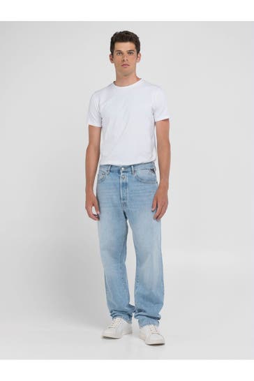 REPLAY Jeans hellblau straight