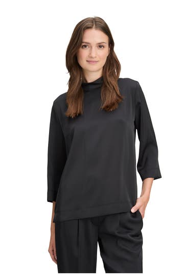 BETTY BARCLAY Blusenshirt schwarz