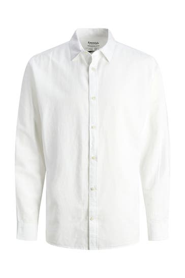 JACK & JONES Casual-Hemd 'JJesummer' weiß