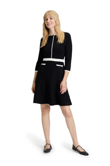 VERA MONT Strickkleid schwarz