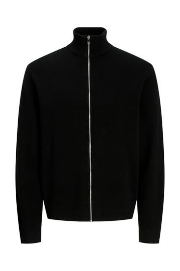 JACK & JONES - Strickjacke schwarz