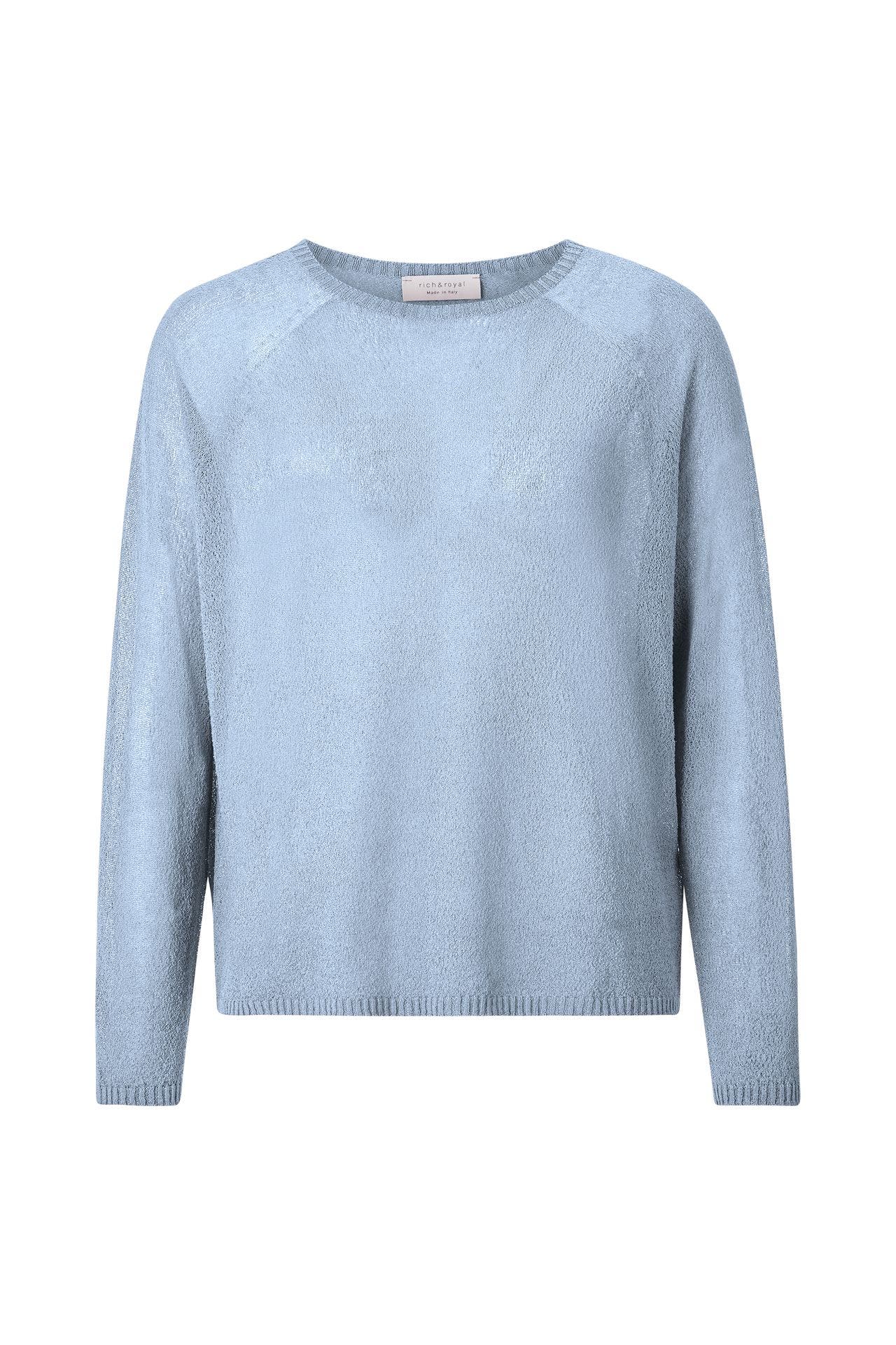 RICH & ROYAL Strickpullover hellblau, Bild 1
