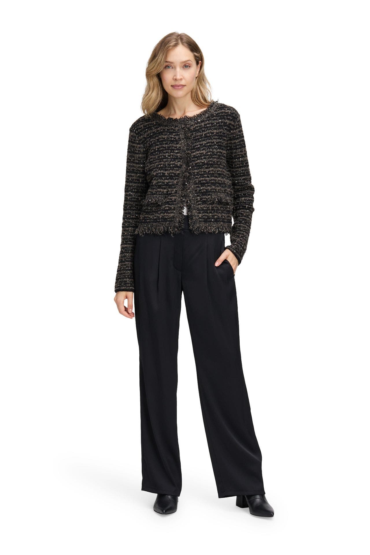 BETTY BARCLAY Bouclé-Blazer mehrfarbig, Bild 1