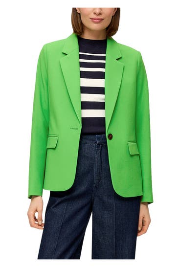 S.OLIVER BLACK LABEL Blazer grün