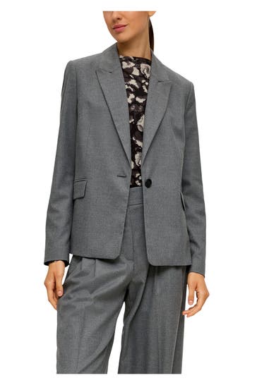S.OLIVER BLACK LABEL Blazer grau