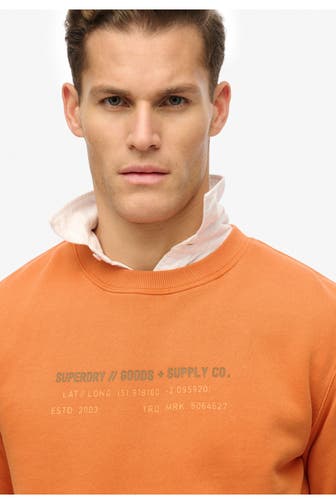 SUPERDRY Sweatshirt 'Utility' orange