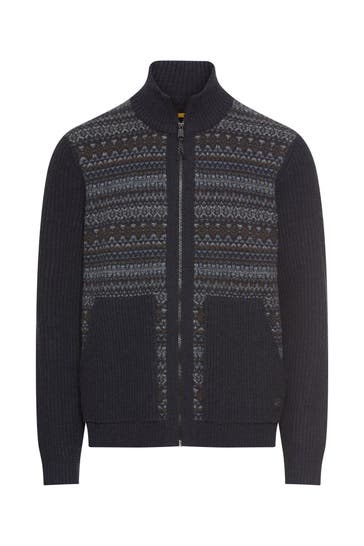 CAMEL ACTIVE Strickjacke gemustert