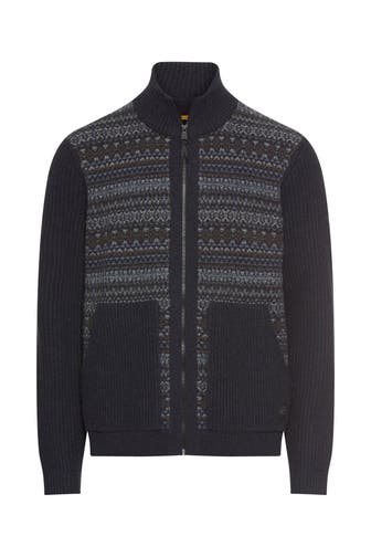 CAMEL ACTIVE Strickjacke gemustert