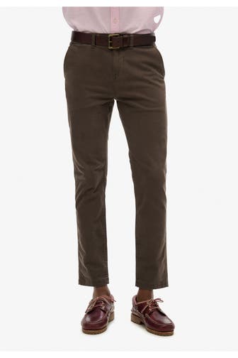 SUPERDRY Chino dunkelbraun