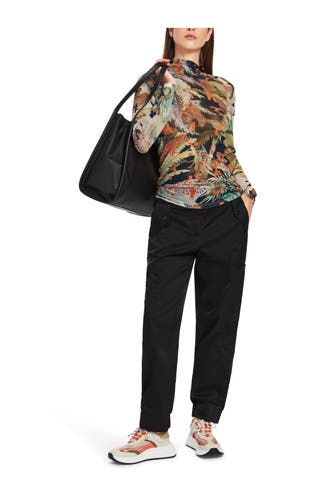 MARC CAIN Longsleeve gemustert