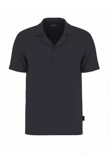 STRELLSON Frottée-Kurzarmhemd 'Joseph' navy