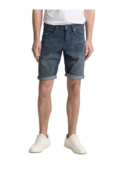 TOM TAILOR Jeansshorts graublau