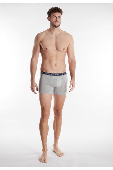 TOM TAILOR 3er-Pack Boxer Trunks mehrfarbig