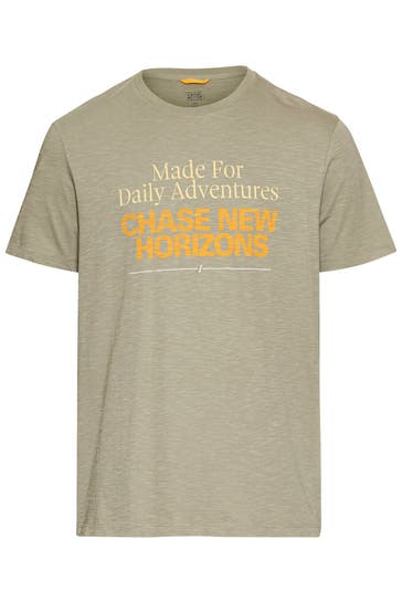 CAMEL ACTIVE T-Shirt graugrün