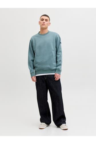 JACK & JONES Sweatshirt graublau