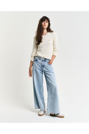 GANT Strickpullover ecru