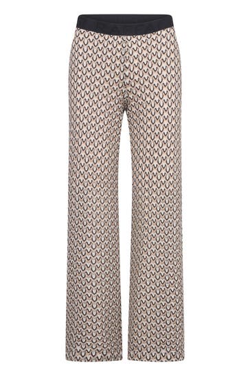 RAFFAELLO ROSSI Stoffhose gemustert