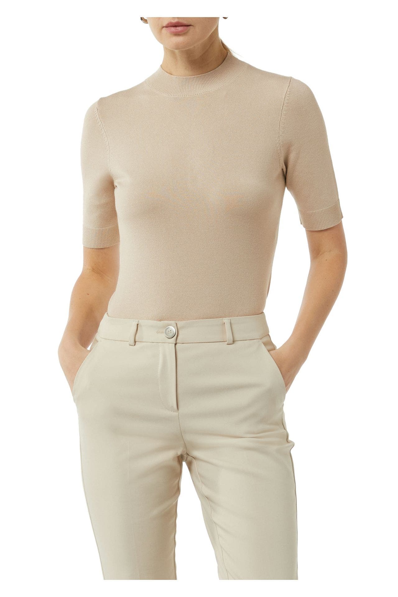 COMMA, Strickshirt beige, Bild 1