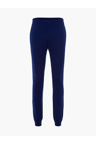 FTC Cashmere-Strickhose navy